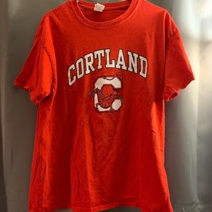 Red Suny Cortland tee